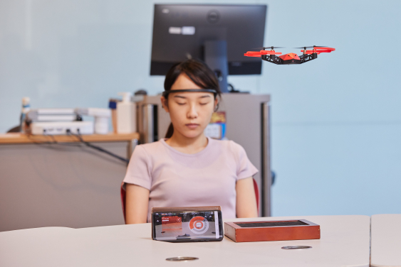 Brain-controlled drone showcased by Faculty of Engineering